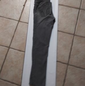 Gray Hollister low rise super skinny jeans